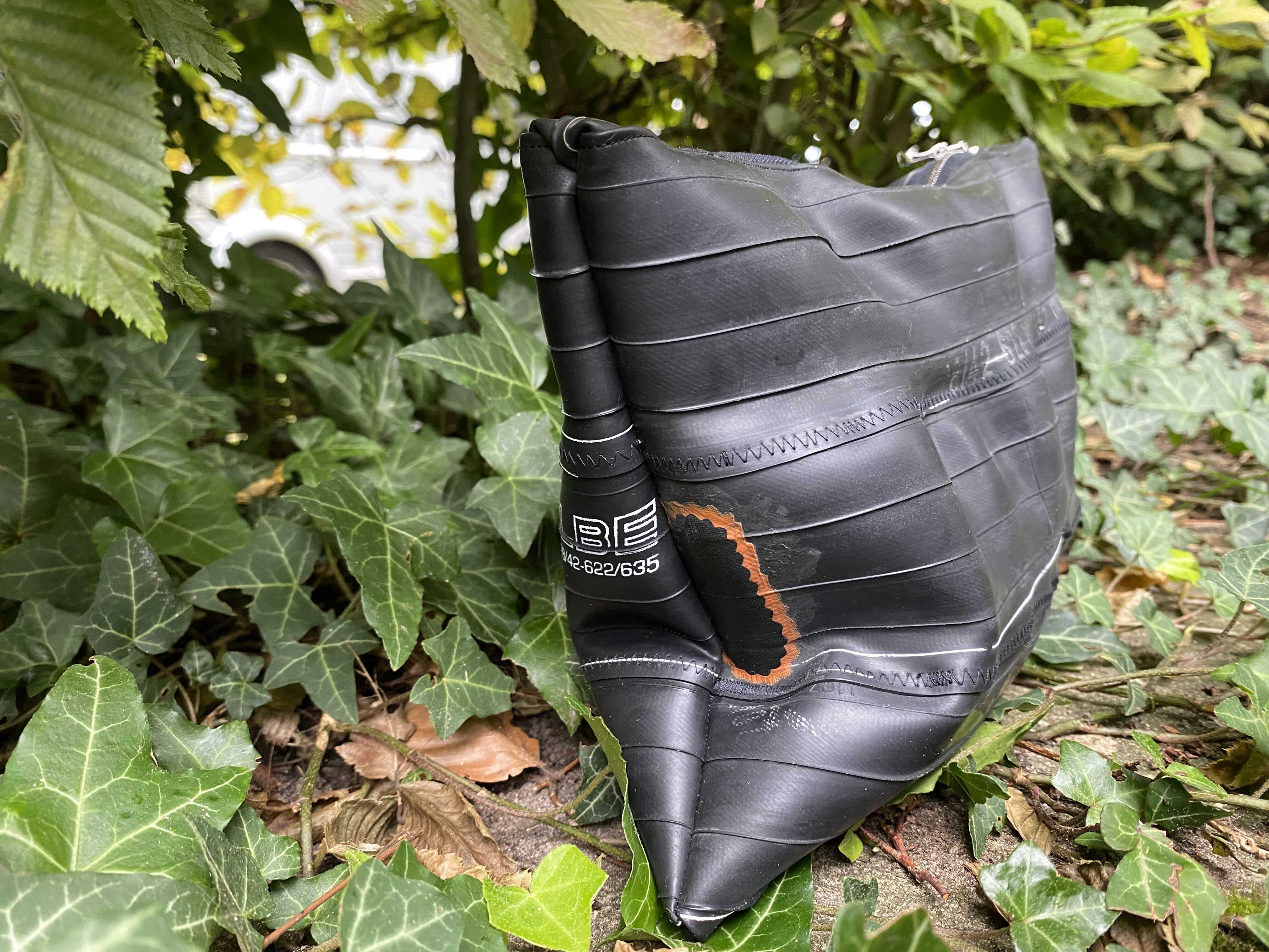 Fahrradschlauch-Tasche